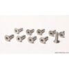Head Inox Flat Hex Screw M3x10-10pcs / set