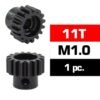 HSS STEEL M1.0 PINION GEAR 11T W/5.0MM BORE
