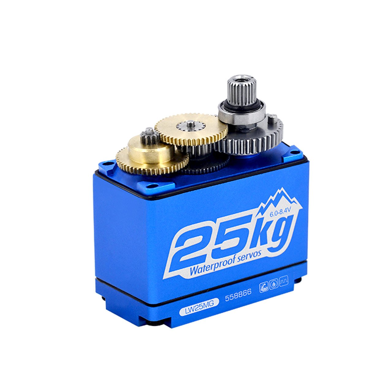 PowerHD LW-25MG WP HV Digital Servo 25.0KG/0.14sec@7.4V - Image 2