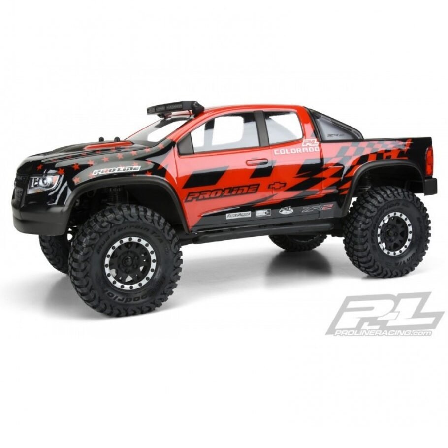 PROLINE CHEVY COLORADO ZR2 CLEAR BODY FOR 313MM CRAWLER - Image 2