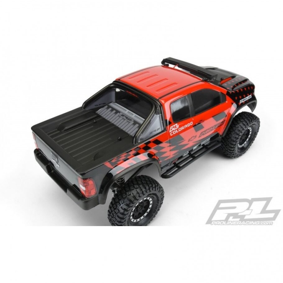 PROLINE CHEVY COLORADO ZR2 CLEAR BODY FOR 313MM CRAWLER - Image 4