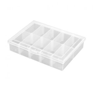 Robitronic Assortment Case 10 compartments variable 134x100x29mm