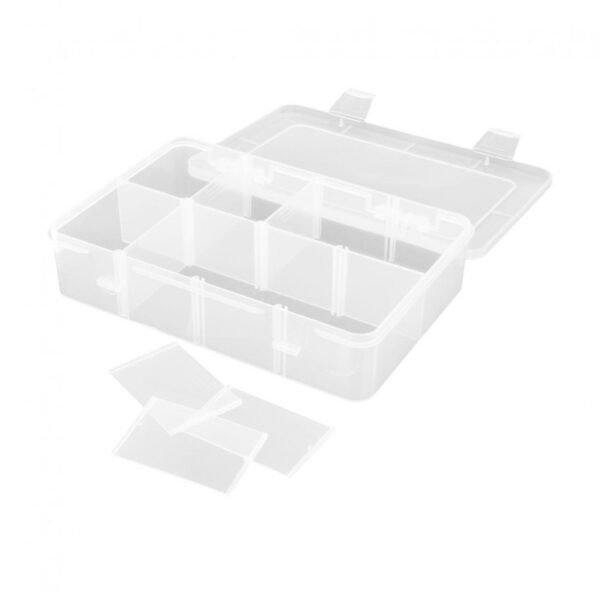 Robitronic Assortment Case 8 compartments variable 186x125x43mm - Image 4