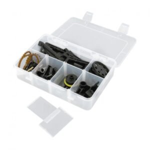 Alternative view of Robitronic Assortment Case 8 compartments variable 186x125x43mm
