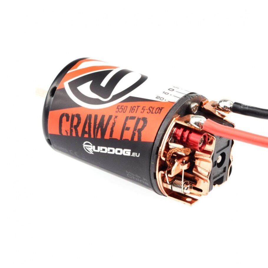 RUDDOG Crawler 550 16T 5-Slot Brushed Motor - Image 2