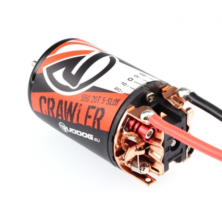 RUDDOG Crawler 550 20T 5-Slot Brushed Motor - Image 3