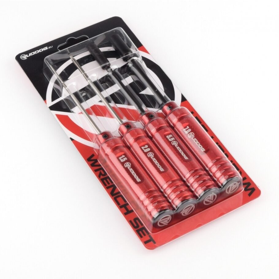 RUDDOG Metric Hex and Nut Driver Wrench Set (1.5 | 2.0 | 5.5 | 7.0mm) - Image 2