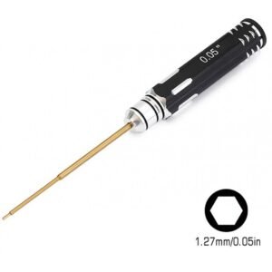 INJORA 0.05" 1.27 mm Hex Screwdriver Tool for Axial SCX24