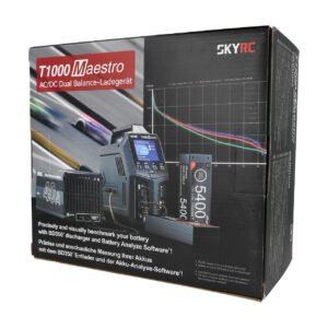 Alternative view of SKYRC T1000 MAESTRO LIPO 1-6S 2X20A 1000W 240V AC CHARGER
