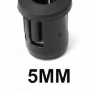 Alternative view of Suporte plástico para led 5 mm (10 set)