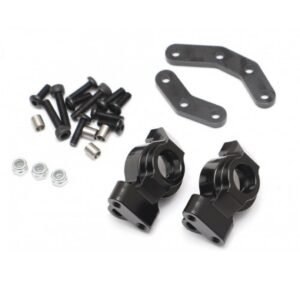 Element RC Aluminum Front Knuckle (2) Black for Element RC Enduro