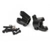 Element RC Aluminum Front C-hub (2) Black for Element RC Enduro