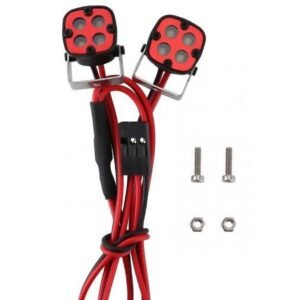 Alternative view of INJORA LED Roof Lights Headlights Round Spotlight for 1/10 RC Crawler