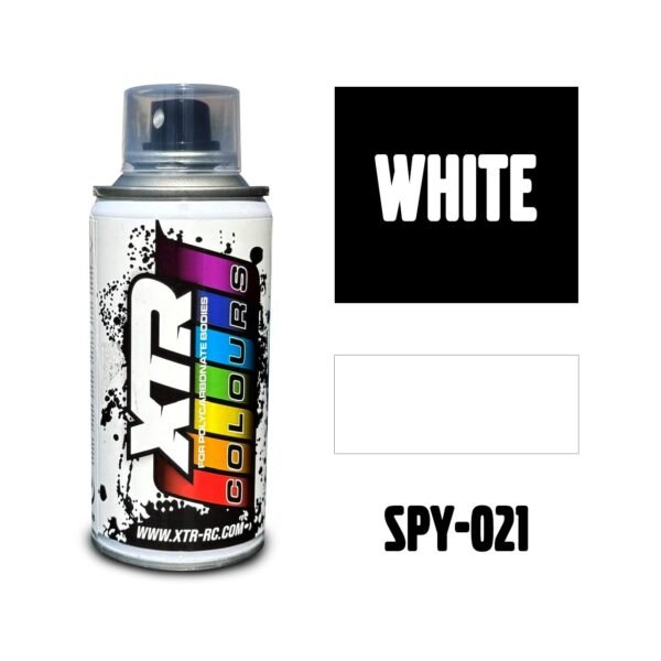 White - 150ml XTR Colours Lexan Spray
