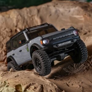 Alternative view of 1/30 SCX30 Ford Bronco 4X4 RTR Brushed Rock Crawler (Battery & Charger Included), Gray