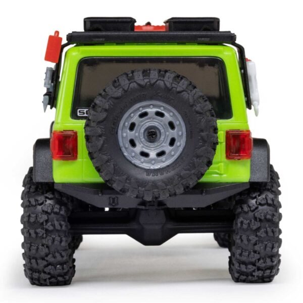 1/30 SCX30 Jeep Wrangler JLU 4X4 RTR Brushed Rock Crawler (Battery & Charger Included), Green - Image 29