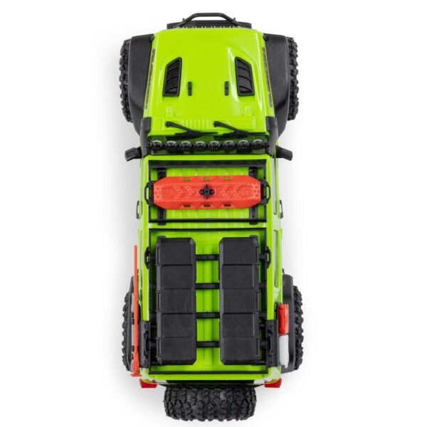 1/30 SCX30 Jeep Wrangler JLU 4X4 RTR Brushed Rock Crawler (Battery & Charger Included), Green - Image 30