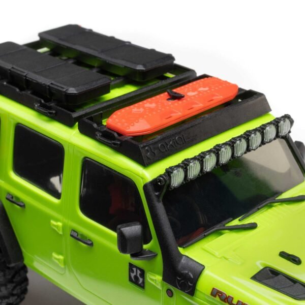 1/30 SCX30 Jeep Wrangler JLU 4X4 RTR Brushed Rock Crawler (Battery & Charger Included), Green - Image 19