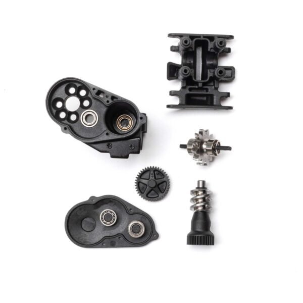 1/30 SCX30 Jeep Wrangler JLU 4X4 RTR Brushed Rock Crawler (Battery & Charger Included), Green - Image 15