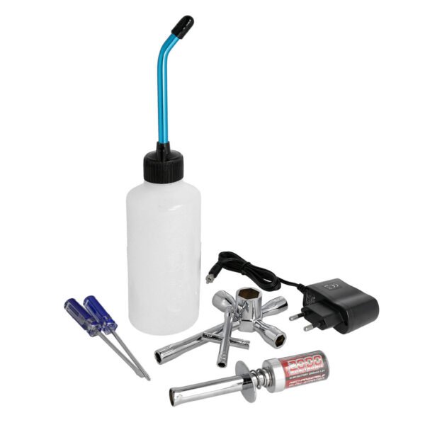 Robitronic Nitro Starterkit (Glow Starter 200mAh, Fuel Bottle, Tools)