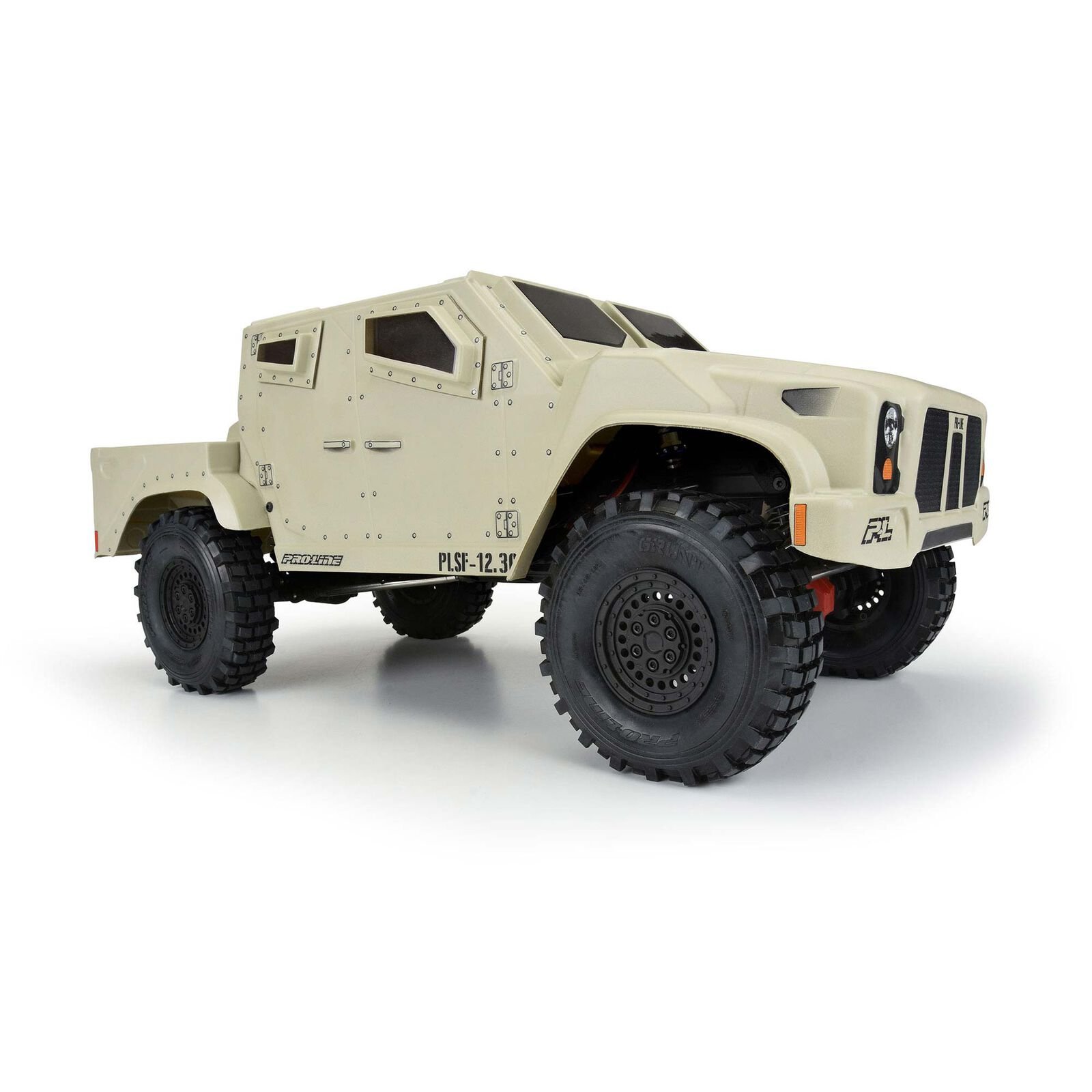 1/10 Strikeforce Clear Body 12.3" (313mm) Wheelbase Scale Crawlers - Image 3