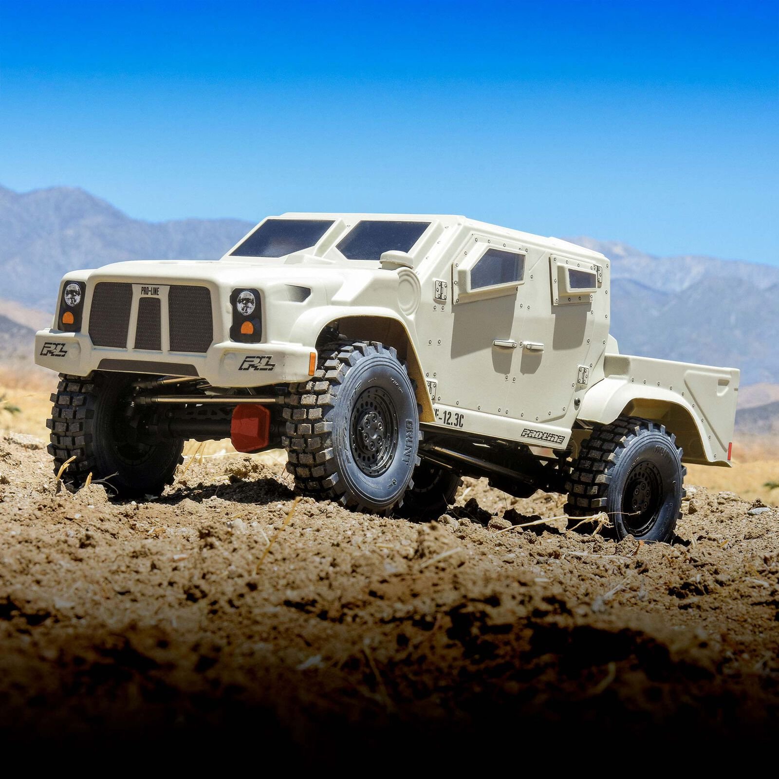 1/10 Strikeforce Clear Body 12.3" (313mm) Wheelbase Scale Crawlers - Image 2