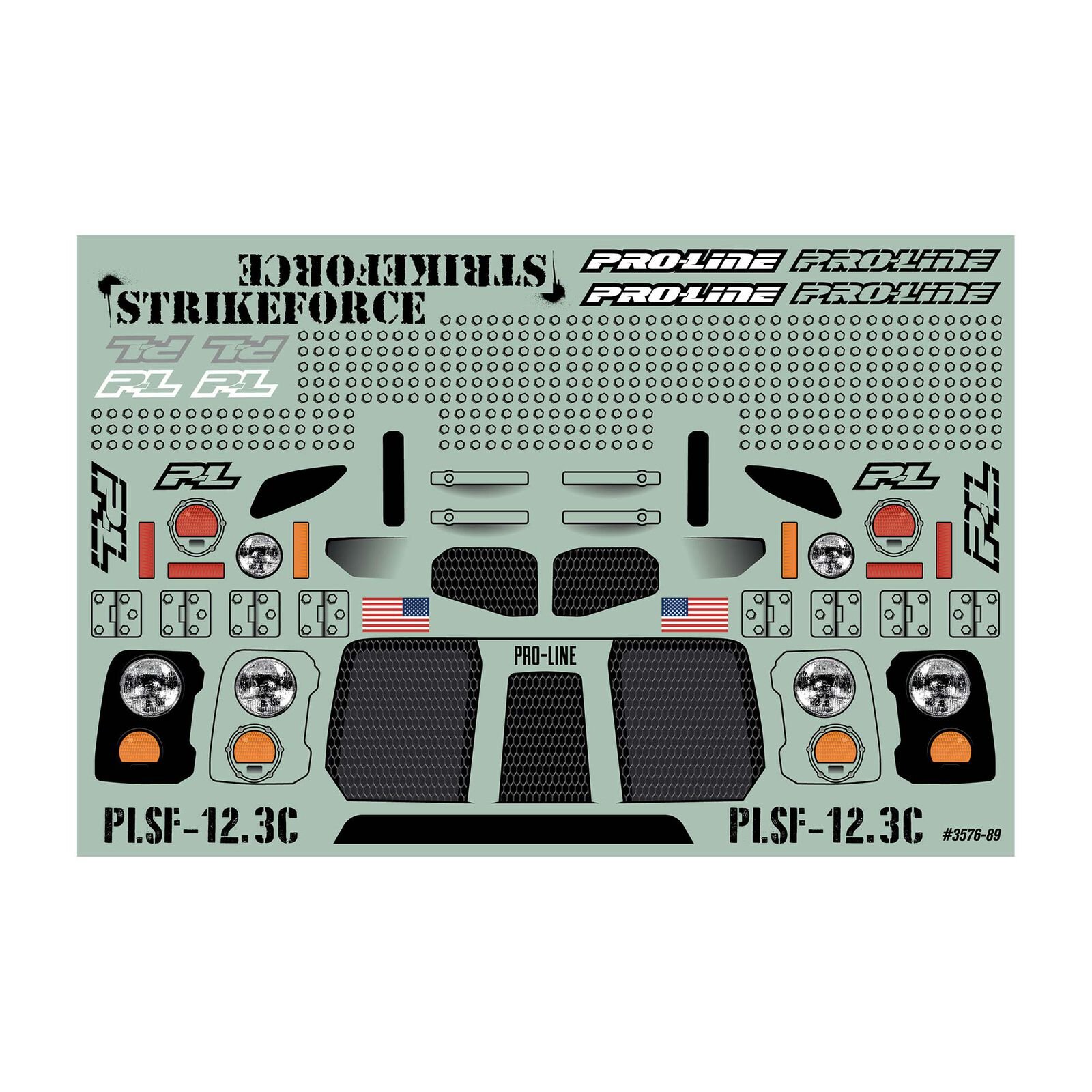 1/10 Strikeforce Clear Body 12.3" (313mm) Wheelbase Scale Crawlers - Image 7