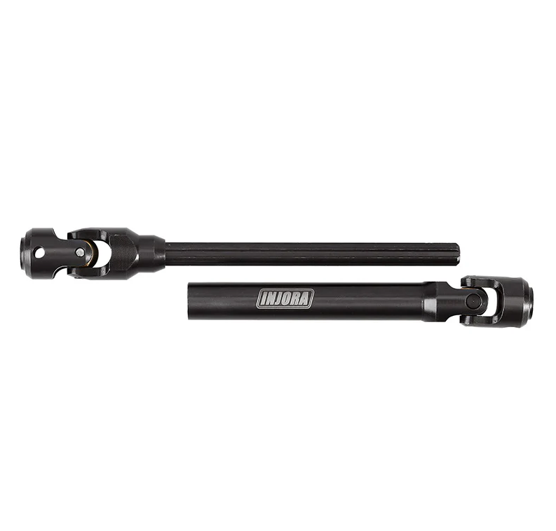 INJORA Steel Heavy-Duty Drive Shaft for 1/10 RC Car Crawler (129-179mm) - Image 3