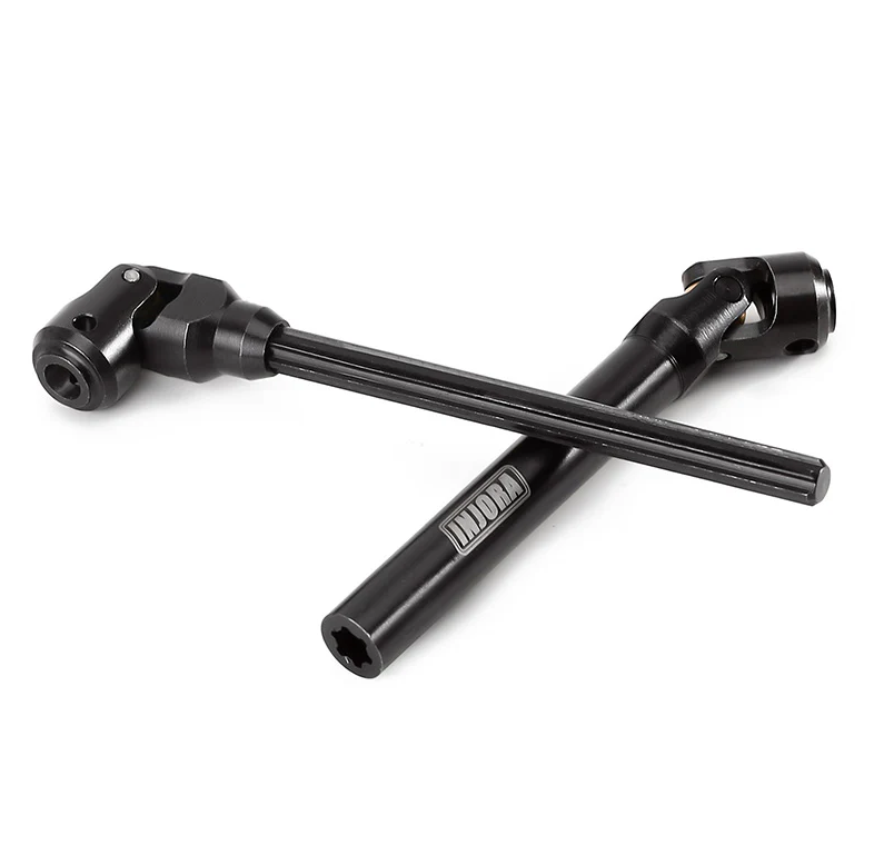 INJORA Steel Heavy-Duty Drive Shaft for 1/10 RC Car Crawler (129-179mm) - Image 2