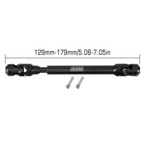 INJORA Steel Heavy-Duty Drive Shaft for 1/10 RC Car Crawler (129-179mm)