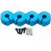 ALUMINIUM 12MM WHEEL HUB (8mm Sky Blue) 4pcs