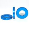 ALUMINUM SHIM (4x8x2mm) SKY BLUE (10pcs)