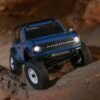 1/30 SCX30 Ford Bronco 4X4 RTR Brushed Rock Crawler (Battery & Charger Included) Blue