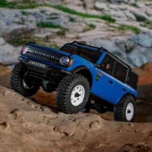 Alternative view of 1/30 SCX30 Ford Bronco 4X4 RTR Brushed Rock Crawler (Battery & Charger Included) Blue