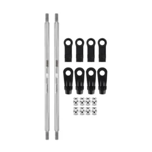 Alternative view of INJORA Stainless Steel Links with Rod Ends for 1/10 RC Crawler (Eye to eye 150mm)