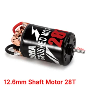 INJORA 550 3-SLOT Waterproof Brushed Motor 28T for 1/10 RC Crawlers (INM09)