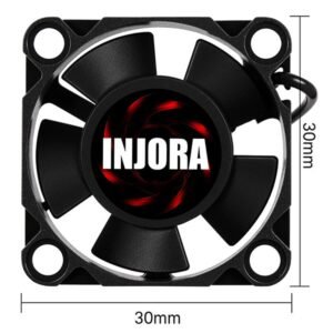 INJORA 30mm ESC Cooling Fans for RC Cars