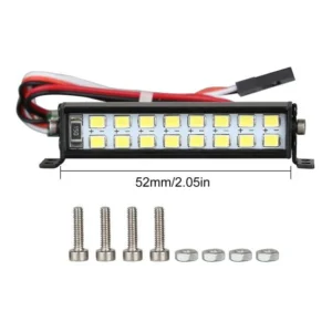 INJORA 52mm Bright LED Light Bar for 1/10 RC Car