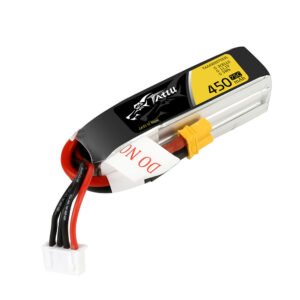 Alternative view of Tattu 450mAh 3S 11.1V 75C Lipo Battery Pack with XT30 Plug - Long Size for H Frame