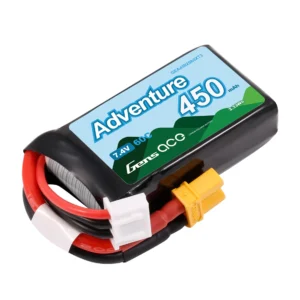 Alternative view of Gens ace Adventure 450mAh 2S1P 7.4V 60C Lipo Battery XT30