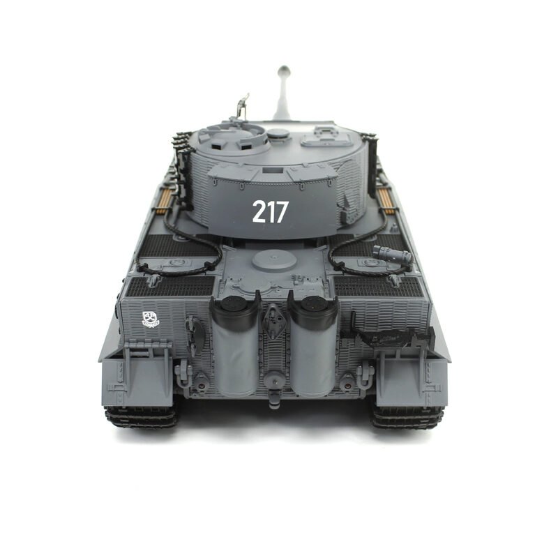 RC Tank IR/sound 1:24 German Tiger 1 Mid Std Gray RTR 2.4Ghz - Heng Long 3841-11-L - Image 6