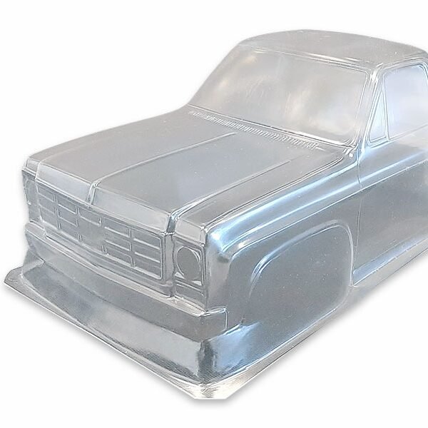 Classic US Pick-up #1 313mm inkl. Dekor und Scheibenabkleber H-Speed Crawler Karosserie (ähnlich Chevy K10)