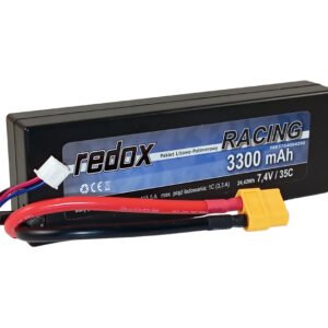 Redox 3300 mAh 7,4V 35C XT-60 Racing Hardcase - LiPo pack