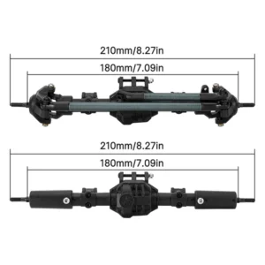 Alternative view of INJORA Plastic Straight Axles for Axial SCX10 II (AXCQ-01)
