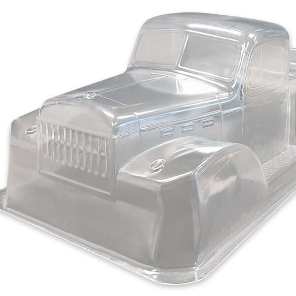 Classic Pick-up #1 313mm inkl. Dekor & Scheibenabkleber *nP H-Speed Crawler Karosserie (ähnlich Dodge Power Wagon)