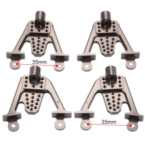 Alternative view of Alu. Shock Tower SCX10 II Type B