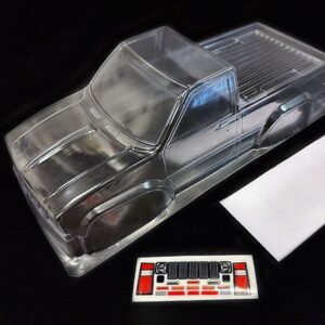 1983 Japan Pick-up #2 313mm mit Dekor und Scheibenabdeckung H-Speed Crawler Karosserie (ähnlich 1983 Toyota Hilux) *nP