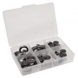 High Performance Full Ball Bearings Set Rubber Sealed (40 Total)(SCX 10 III)