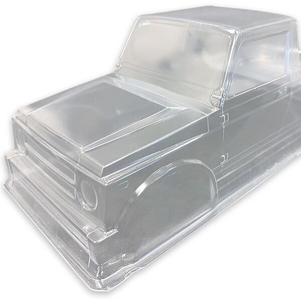 Japan Pick-up #3 313mm mit Dekor und Scheibenabdeckung *nP H-Speed Crawler Karosserie (ähnlich Suzuki Samurai/PL Sumo)