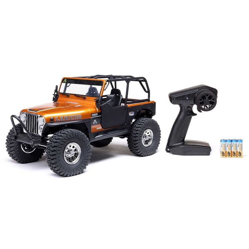 1/10 SCX10 III Jeep CJ-7 4X4 RTR Brushed Rock Crawler, Copper - Image 17